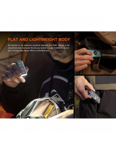 Flashlights Fenix E06R EDC Flashlight 700 Lumens