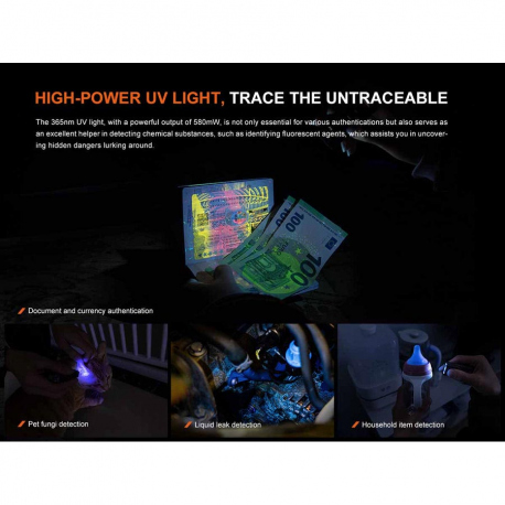 Flashlights Fenix E06R EDC Flashlight 700 Lumens