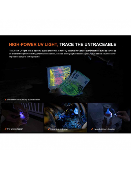 Flashlights Fenix E06R EDC Flashlight 700 Lumens