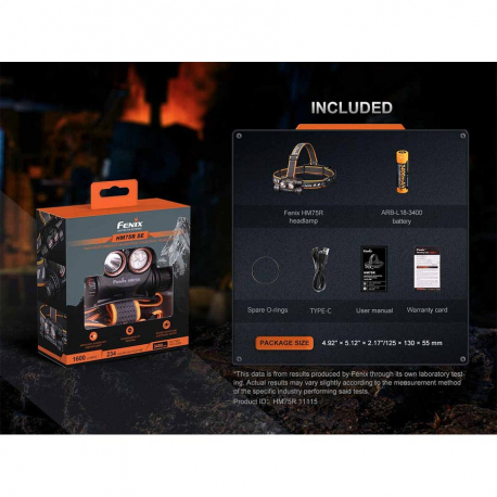 Φακοί Κεφαλής Fenix HM75R SE Headlamp 1600 Lumens
