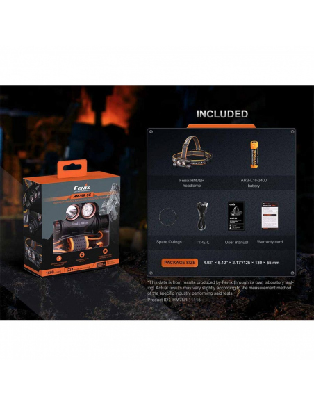 Φακοί Κεφαλής Fenix HM75R SE Headlamp 1600 Lumens