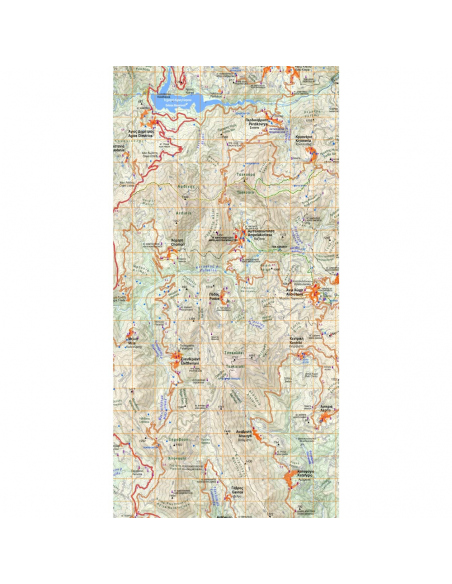 Maps Upland Nafpaktia - South Evritania Hiking Map