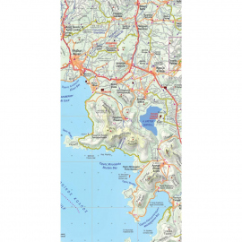 Maps Evia Road & Touring Map 2