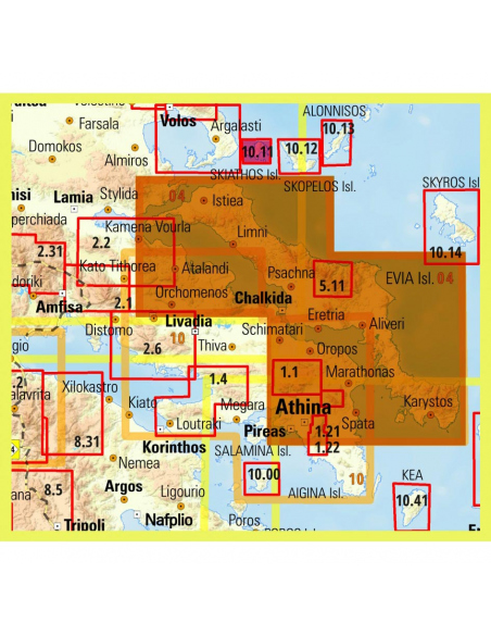 Χάρτες Οδικός Χάρτης Εύβοια