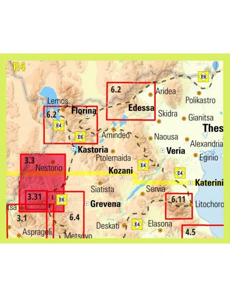 Χάρτες Πεζοπορικός Χάρτης Γράμμος - Σμόλικας