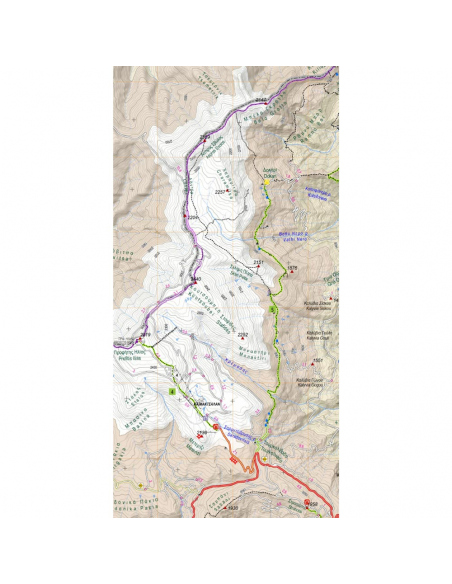 Maps Prespa - Vitsi - Voras Hiking Map