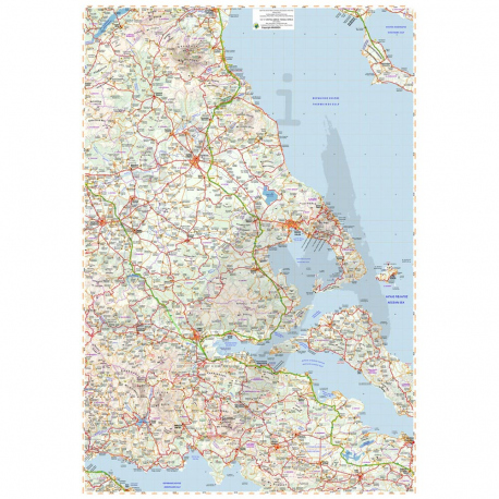 Maps Central Greece - Thessaly - Epirus Road & Touring Map