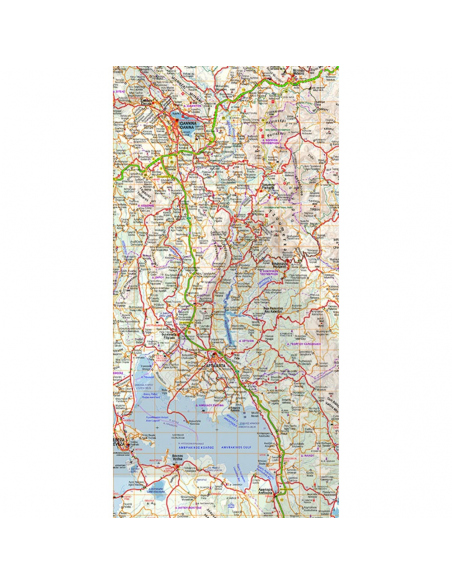 Χάρτες Οδικός Χάρτης Κεντρική Ελλάδα - Θεσσαλία - Ήπειρος