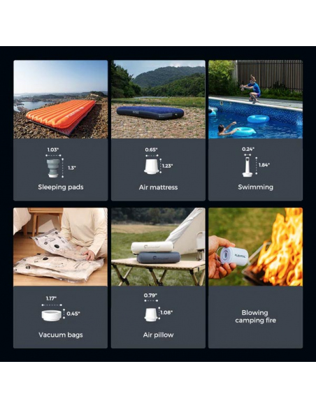 Αντλίες - Τρόμπες Flextail Tiny Pump 2X 3-in-1