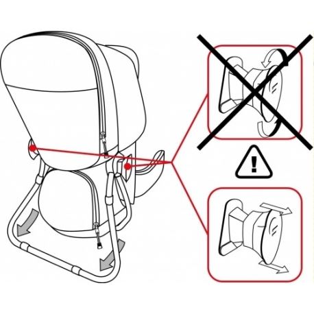 Σακίδια Ορειβατικά Ferrino Backpack Caribou Child Carrier Σακίδια Ορειβατικά Ferrino Backpack Caribou Child Carrier