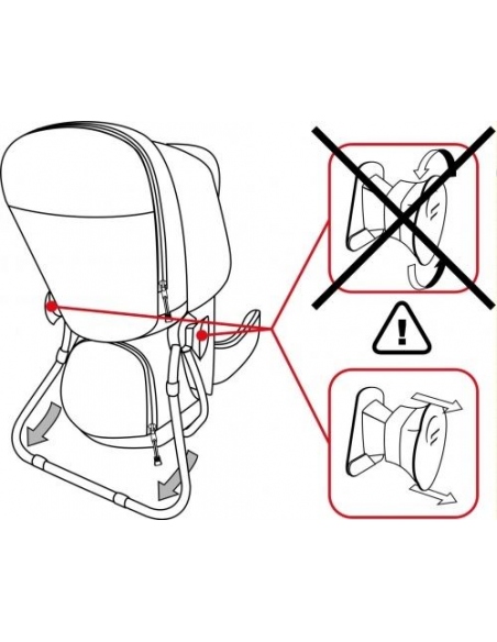 Σακίδια Ορειβατικά Ferrino Backpack Caribou Child Carrier