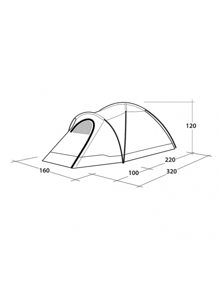 Αντίσκηνα Ορειβασίας Outwell Cloud 2 Tent