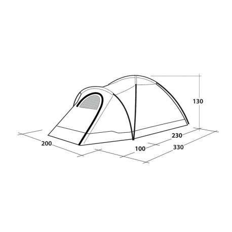 Mountaineering Tents Outwell Cloud 3 Tent