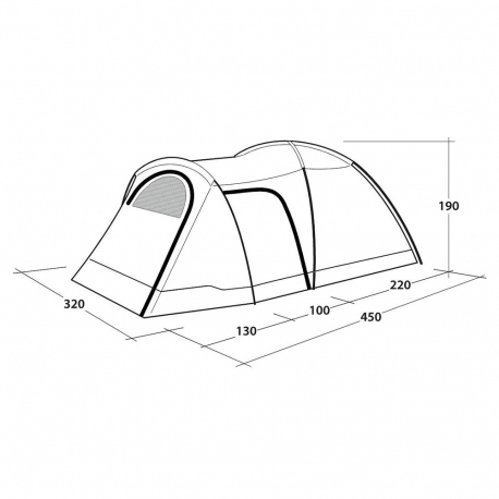 Mountaineering Tents Outwell Cloud 5 Plus Tent