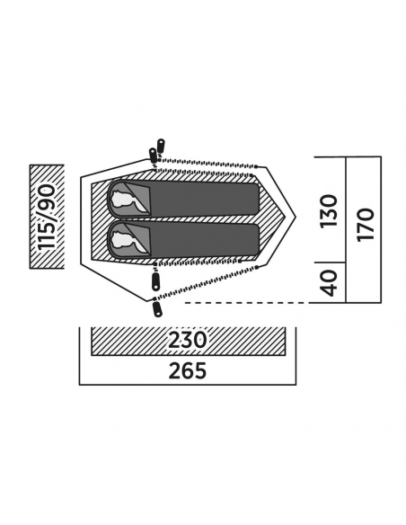 Tents Easy Camp Sarek 2 Tent