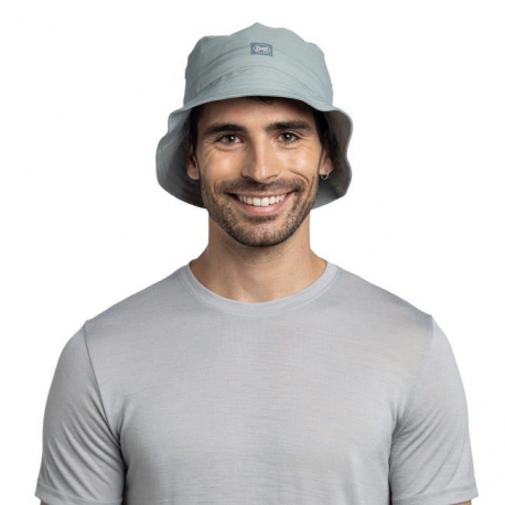 Hats Buff Adventure Bucket Hat Solid Flint