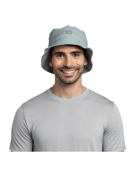 Hats Buff Adventure Bucket Hat Solid Flint