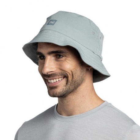 Hats Buff Adventure Bucket Hat Solid Flint