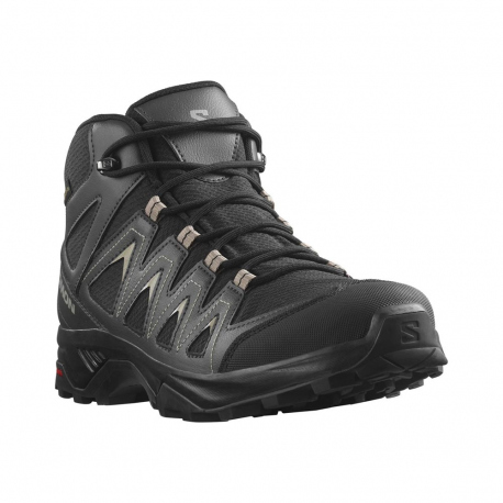Boots - Hiking Shoes Salomon Men's X Braze Mid GTX Black