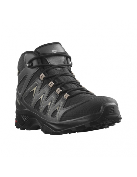 Boots - Hiking Shoes Salomon Men's X Braze Mid GTX Black