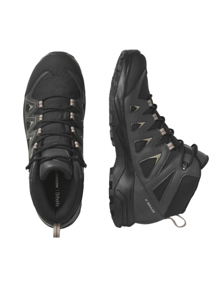 Boots - Hiking Shoes Salomon Men's X Braze Mid GTX Black