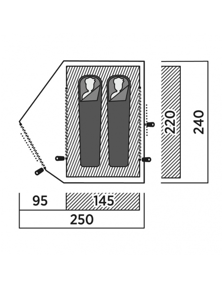 Mountaineering Tents Easy Camp Rondane 2 Tent