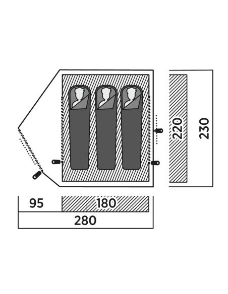 Mountaineering Tents Easy Camp Rondane 3 Tent