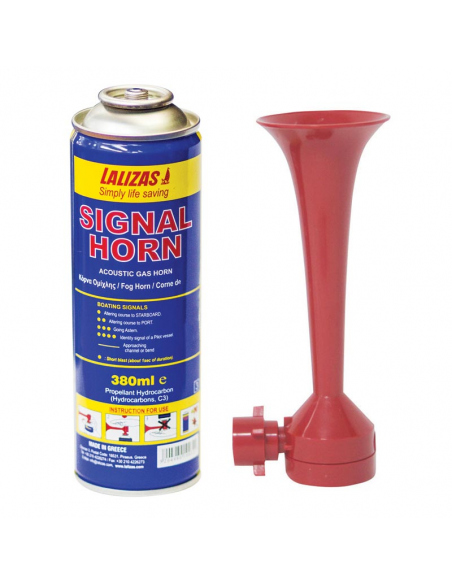 Σφυρίχτρες & Κουδούνια Σετ Κόρνα Αερίου 380ml