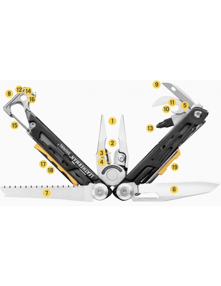 Multi-tools Leatherman Signal Aqua/Black