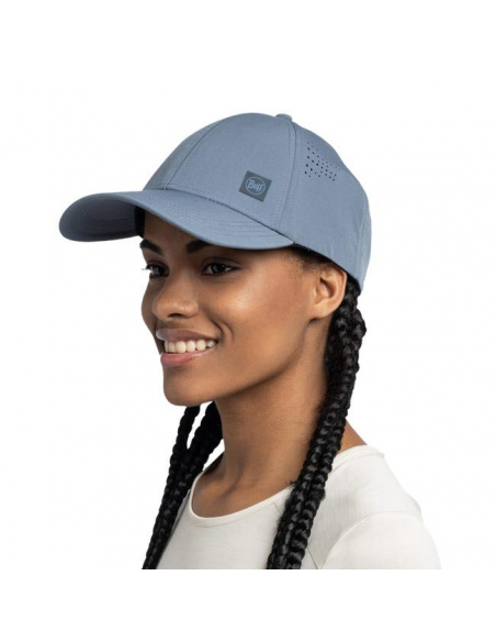 Hats Buff Summit Cap Solid Stone Blue