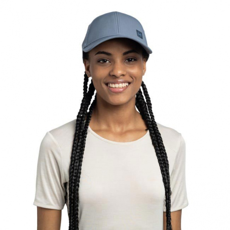 Hats Buff Summit Cap Solid Stone Blue