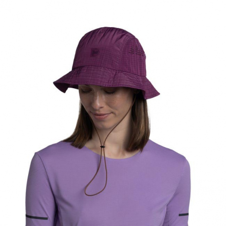 Hats Buff Go Bucket Hat Solid Purplish