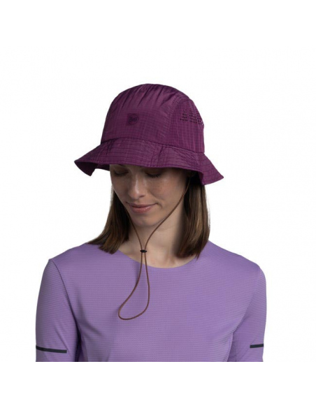 Hats Buff Go Bucket Hat Solid Purplish