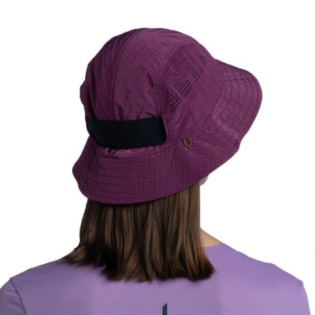 Hats Buff Go Bucket Hat Solid Purplish