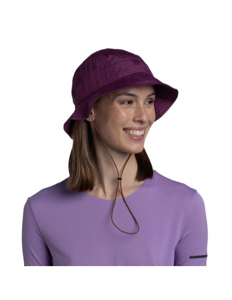 Hats Buff Go Bucket Hat Solid Purplish