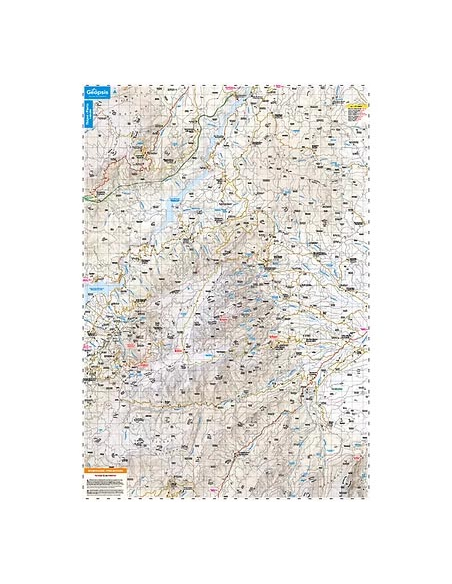 Maps Geopsis Pieria Mountains Hiking Map