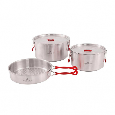 Cook Sets - Food Jars Robens Sierra Steel Cook Set L