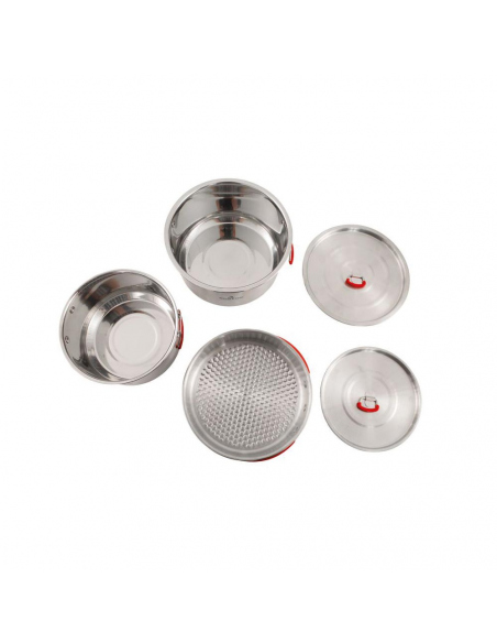 Cook Sets - Food Jars Robens Sierra Steel Cook Set L