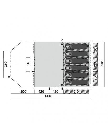 Tents Easy Camp Sola 6