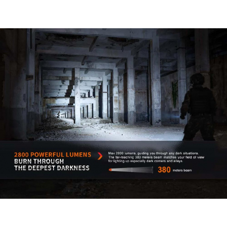 Flashlights Fenix PD36R PRO + MINI-LITE