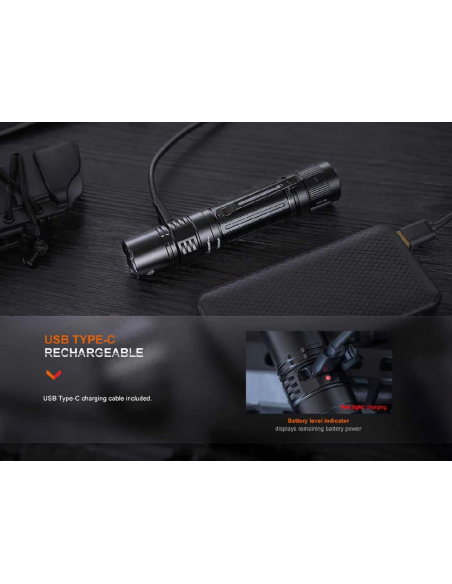 Flashlights Fenix PD36R PRO + MINI-LITE