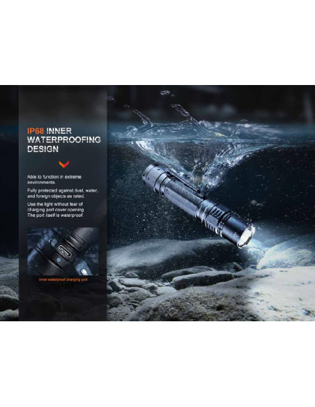 Flashlights Fenix PD36R PRO + MINI-LITE