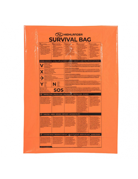 First Aid Kits Highlander Large Emergency Survival Bivvy Bag
