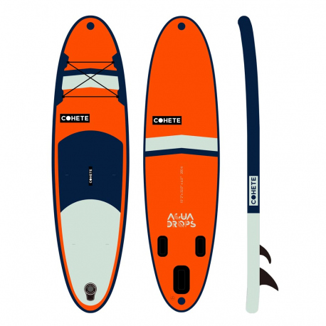 SUP SUP Aqua Drops Mad Orange 10'8" - 3.25m