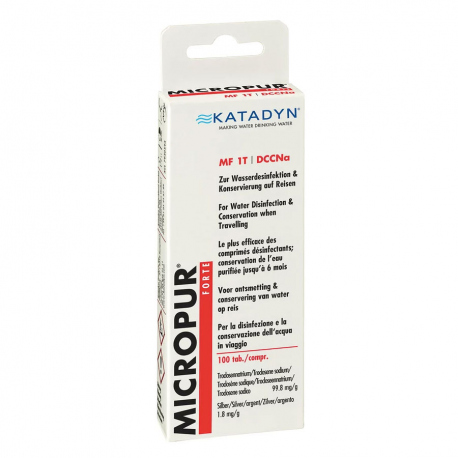 Φίλτρα Νερού Katadyn Micropur Forte Water Purification Tablets