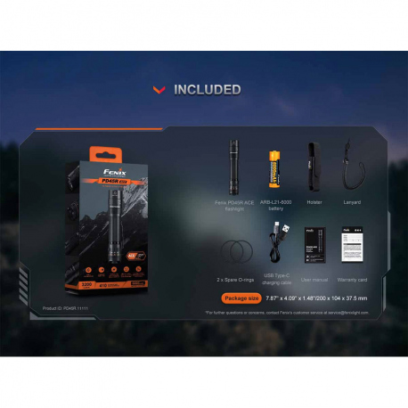 Flashlights Fenix PD45R ACE Flashlight 3200 Lumens
