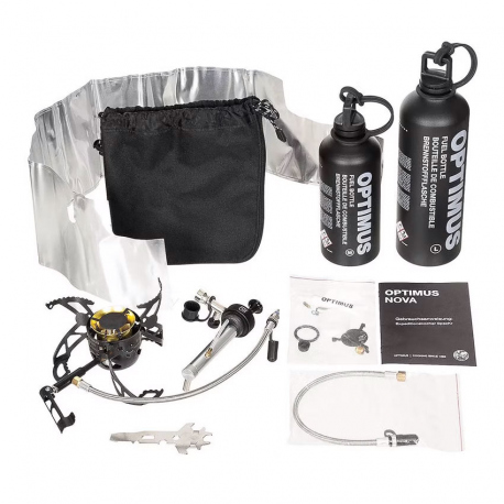 Καμινέτα - Ψησταριές Optimus Nova Multifuel Stove Set Expeditionskocher SpezKr