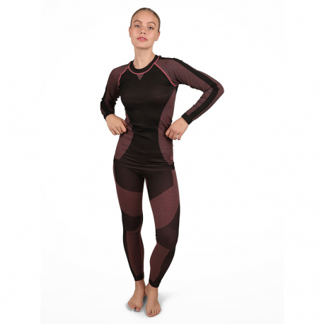 Thermal Baselayer Brunotti Women's Tanzias Thermal Top Pinky