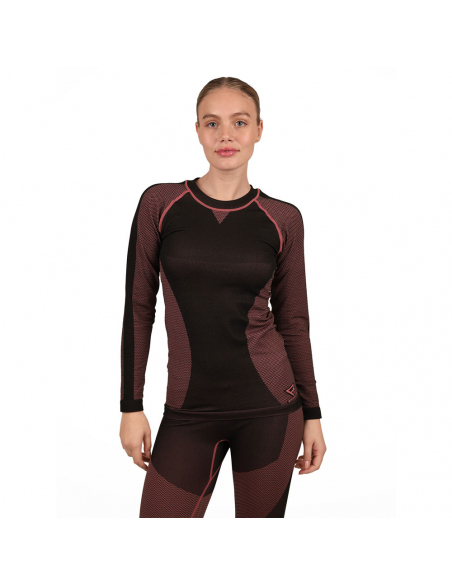 Thermal Baselayer Brunotti Women's Tanzias Thermal Top Pinky