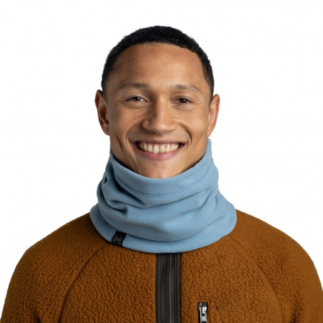 Scarves Buff Polar Neckwarmer Solid Lake Blue